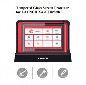 Tempered Glass Screen Protector for LAUNCH X431 Throttle Scanner